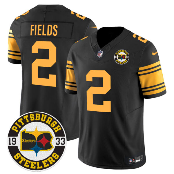 Men's Steelers 2024 Vapor Limited Jersey - Est 1933 Patch - All Stitched - Image 46