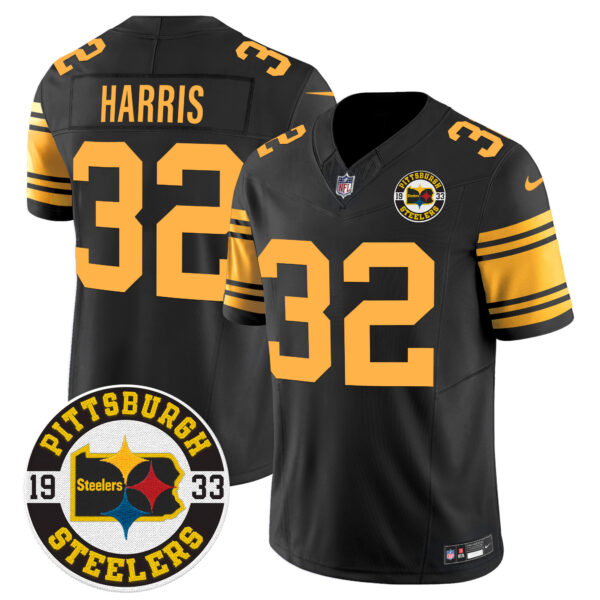 Men's Steelers 2024 Vapor Limited Jersey - Est 1933 Patch - All Stitched - Image 52