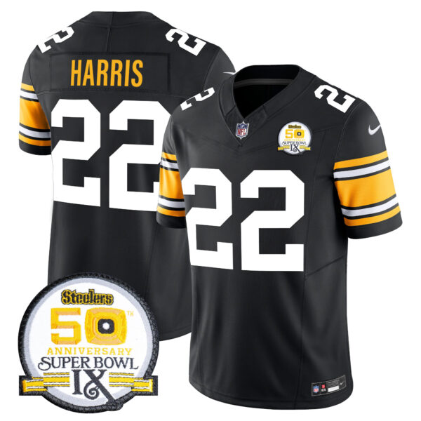 Men's Pittsburgh Steelers Throwback Vapor Limited Jersey - All Stitched - Image 14