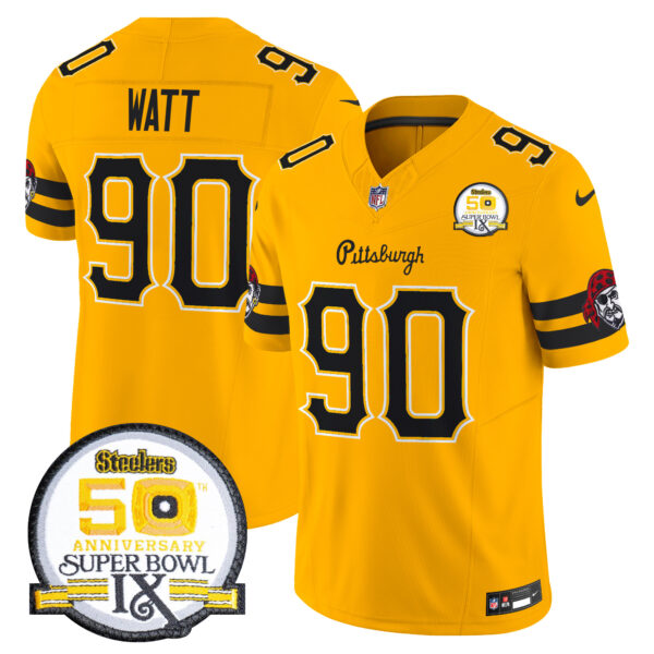 Men's Pittsburgh Steelers 2024 Vapor Limited Jersey - All Stitched - Image 42
