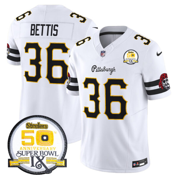 Men's Pittsburgh Steelers 2024 Vapor Limited Jersey - All Stitched - Image 38