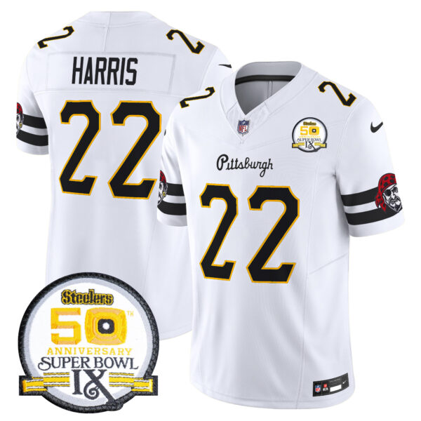 Men's Pittsburgh Steelers 2024 Vapor Limited Jersey - All Stitched - Image 34