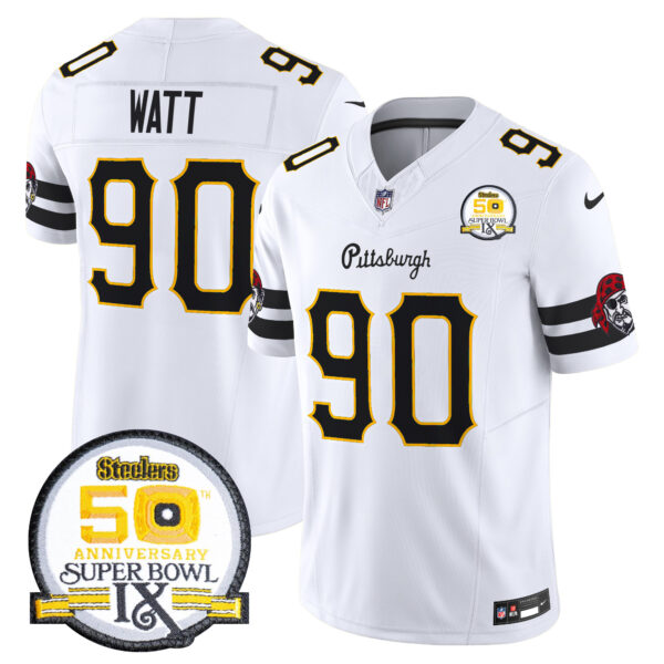 Men's Pittsburgh Steelers 2024 Vapor Limited Jersey - All Stitched - Image 32