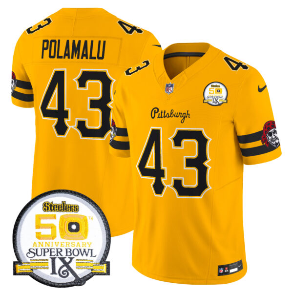 Men's Pittsburgh Steelers 2024 Vapor Limited Jersey - All Stitched - Image 45