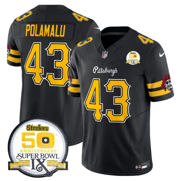 Men's Pittsburgh Steelers 2024 Vapor Limited Jersey - All Stitched - Image 5