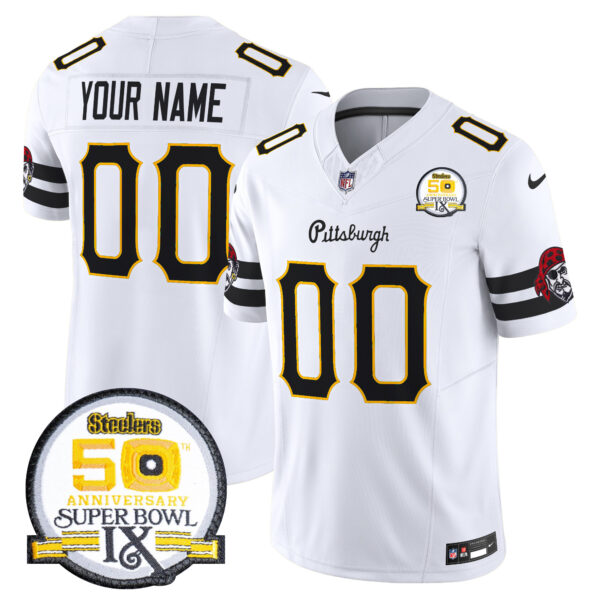 Pittsburgh Steelers 2024 Vapor Limited Custom Jersey - All Stitched - Image 4