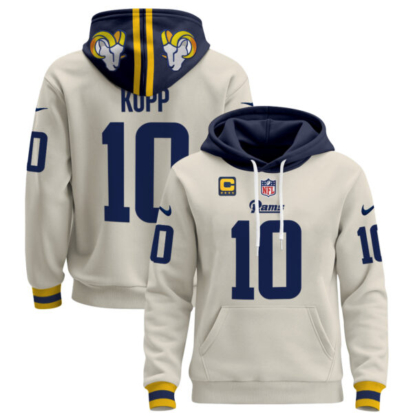 Men's Los Angeles Rams 2024 Pullover Hoodie - All Stitched - Image 23