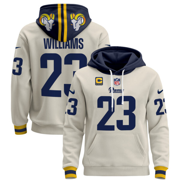 Men's Los Angeles Rams 2024 Pullover Hoodie - All Stitched - Image 25