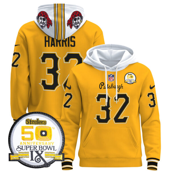 Men's Pittsburgh Steelers 2024 Pullover Hoodie V3 - All Stitched - Image 47