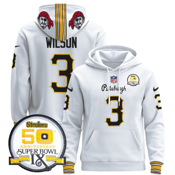Men's Pittsburgh Steelers 2024 Pullover Hoodie V3 - All Stitched - Image 39