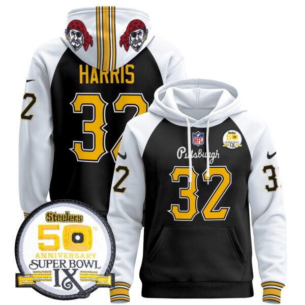 Men's Pittsburgh Steelers 2024 Pullover Hoodie V3 - All Stitched - Image 17