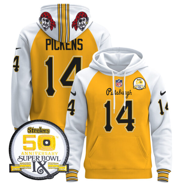 Men's Pittsburgh Steelers 2024 Pullover Hoodie V3 - All Stitched - Image 23