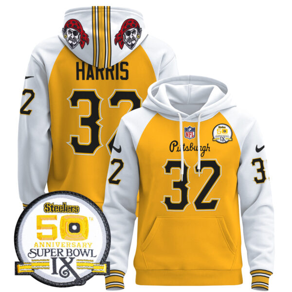 Men's Pittsburgh Steelers 2024 Pullover Hoodie V3 - All Stitched - Image 27