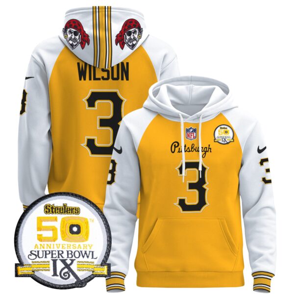 Men's Pittsburgh Steelers 2024 Pullover Hoodie V3 - All Stitched - Image 29
