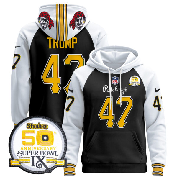 Men's Pittsburgh Steelers 2024 Pullover Hoodie V3 - All Stitched - Image 20