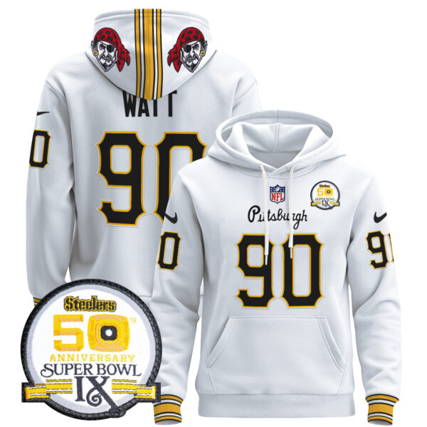 Men's Pittsburgh Steelers 2024 Pullover Hoodie V3 - All Stitched - Image 32