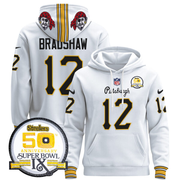 Men's Pittsburgh Steelers 2024 Pullover Hoodie V3 - All Stitched - Image 36