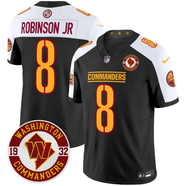 Men's Washington Commanders 2024 Vapor Limited Jersey - Est. 1932 Patch - All Stitched - Image 11