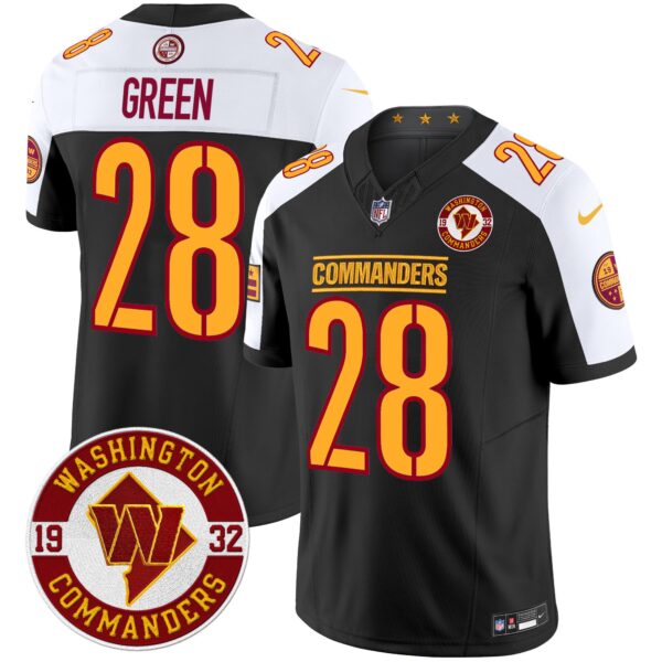Men's Washington Commanders 2024 Vapor Limited Jersey - Est. 1932 Patch - All Stitched - Image 16