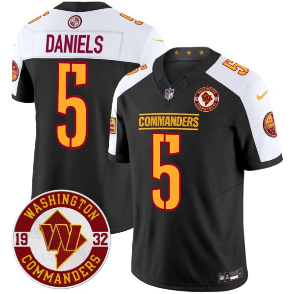 Men's Washington Commanders 2024 Vapor Limited Jersey - Est. 1932 Patch - All Stitched - Image 10