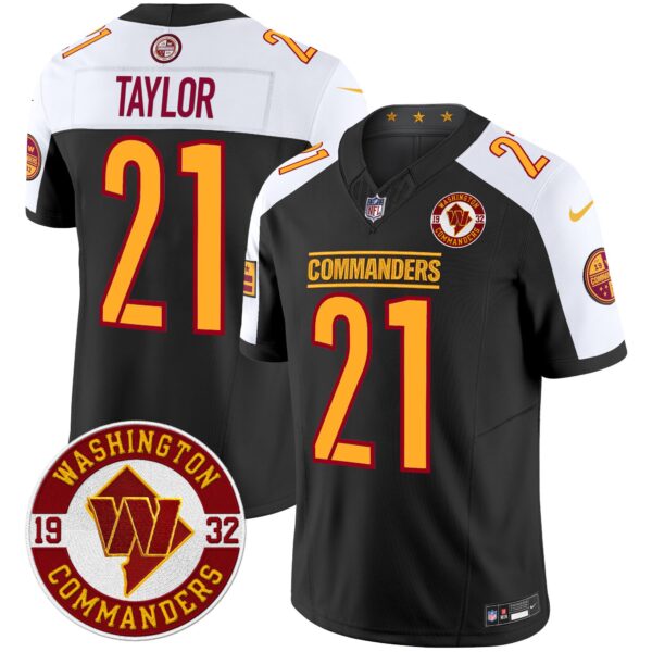 Men's Washington Commanders 2024 Vapor Limited Jersey - Est. 1932 Patch - All Stitched - Image 15