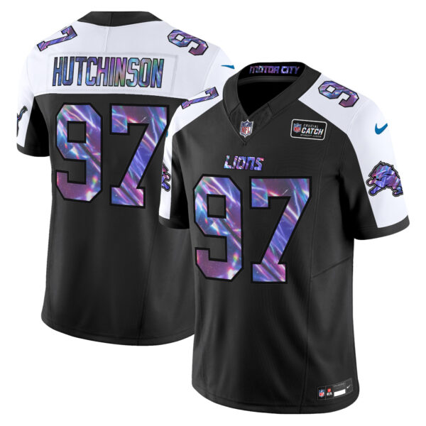 Men's Detroit Lions 2024 Crucial Catch Vapor Limited Jersey - All Stitched - Image 9