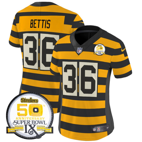 Women's Pittsburgh Steelers Throwback 2024 Vapor Limited Jersey - All Stitched - Image 8