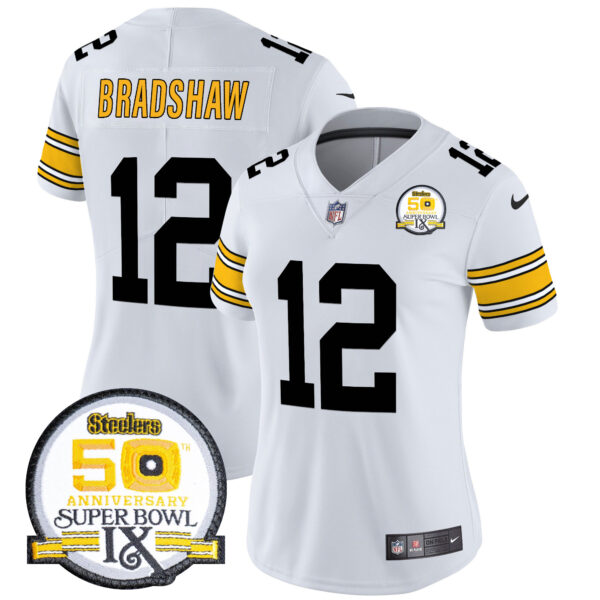 Women's Pittsburgh Steelers Throwback 2024 Vapor Limited Jersey - All Stitched - Image 24