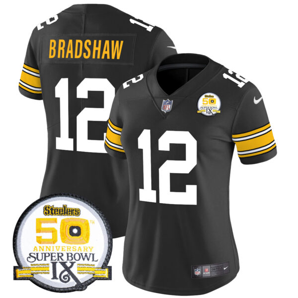 Women's Pittsburgh Steelers Throwback 2024 Vapor Limited Jersey - All Stitched - Image 15