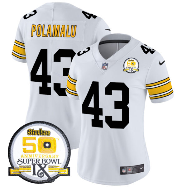 Women's Pittsburgh Steelers Throwback 2024 Vapor Limited Jersey - All Stitched - Image 23