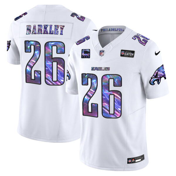 Men's Eagles 2024 Crucial Catch Vapor Limited Jersey V2 - All Stitched - Image 17