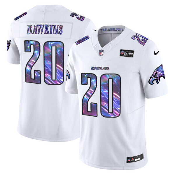 Men's Eagles 2024 Crucial Catch Vapor Limited Jersey V2 - All Stitched - Image 24
