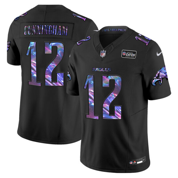 Men's Eagles 2024 Crucial Catch Vapor Limited Jersey V2 - All Stitched - Image 6