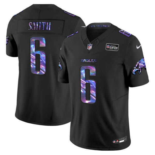 Men's Eagles 2024 Crucial Catch Vapor Limited Jersey V2 - All Stitched - Image 5
