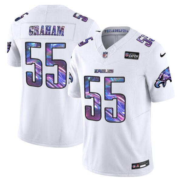 Men's Eagles 2024 Crucial Catch Vapor Limited Jersey V2 - All Stitched - Image 23