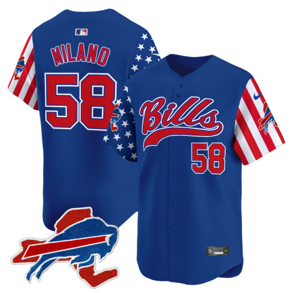 Men's Buffalo Bills 2024 American Style Vapor Baseball Jersey - All Stitched - Image 23