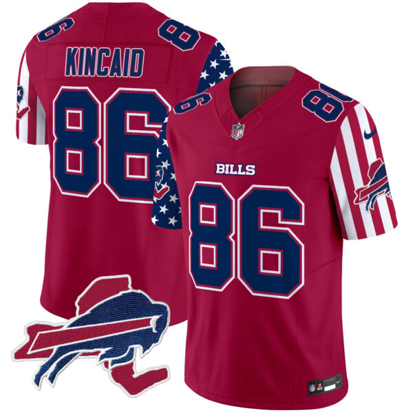 Men's Bills American Style Vapor Limited Jersey V2 - All Stitched - Image 13