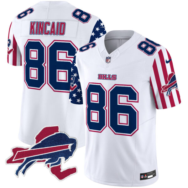 Men's Bills American Style Vapor Limited Jersey V2 - All Stitched - Image 6