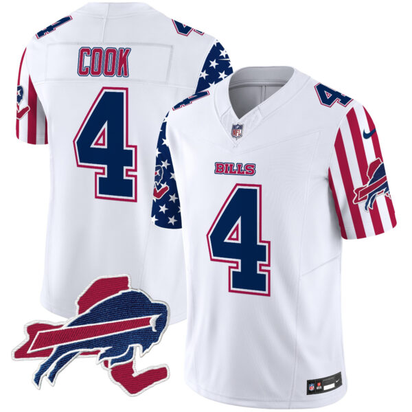 Men's Bills American Style Vapor Limited Jersey V2 - All Stitched - Image 2