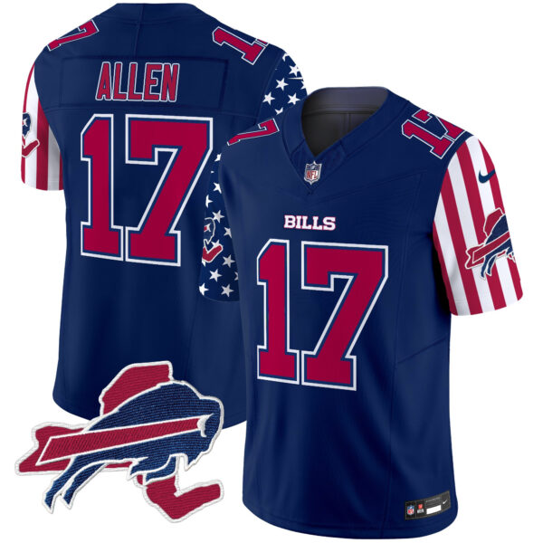 Men's Bills American Style Vapor Limited Jersey V2 - All Stitched - Image 15