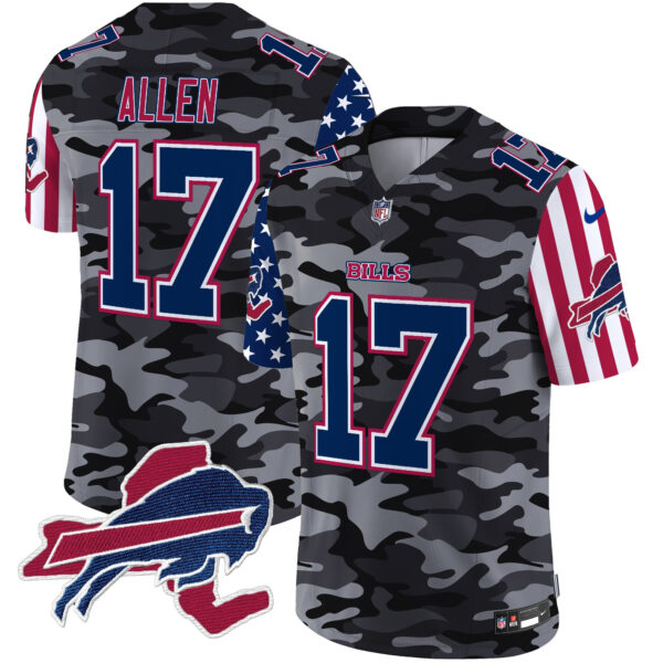 Men's Bills American Style Vapor Limited Jersey V2 - All Stitched - Image 29