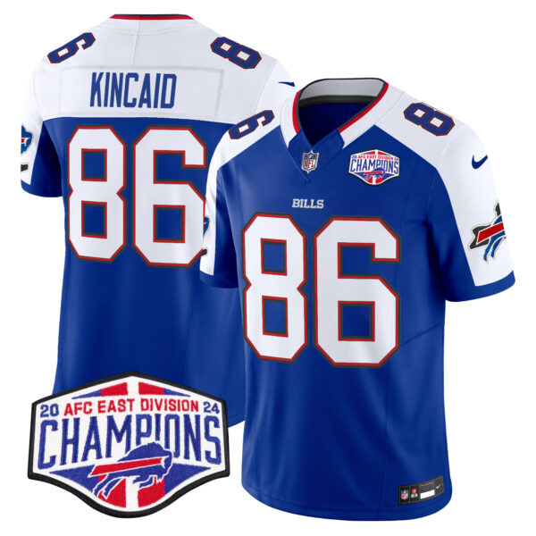 Men's Bills 2024 AFC East Division Champions Vapor Limited Jersey - All Stitched - Image 33