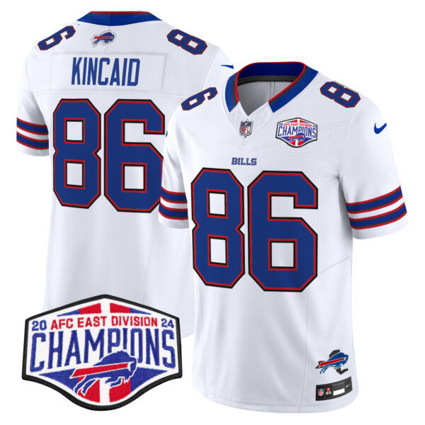 Men's Bills 2024 AFC East Division Champions Vapor Limited Jersey - All Stitched - Image 19