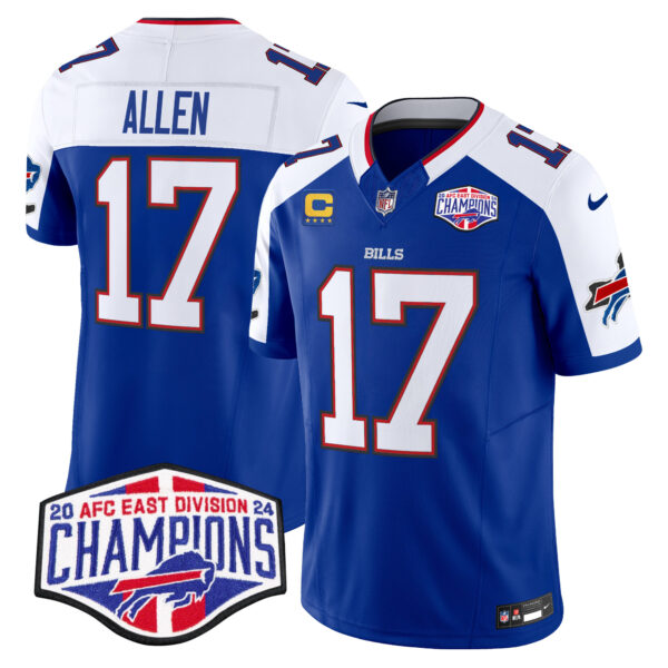 Men's Bills 2024 AFC East Division Champions Vapor Limited Jersey - All Stitched - Image 29