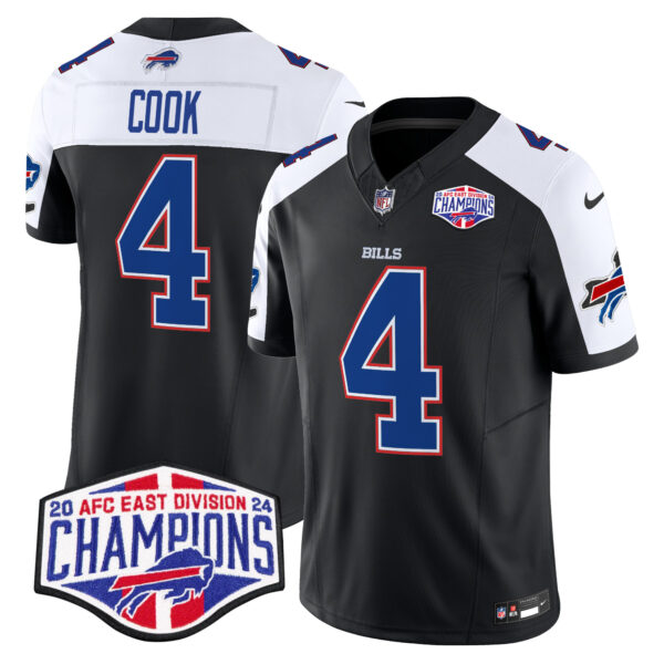 Men's Bills 2024 AFC East Division Champions Vapor Limited Jersey - All Stitched - Image 37
