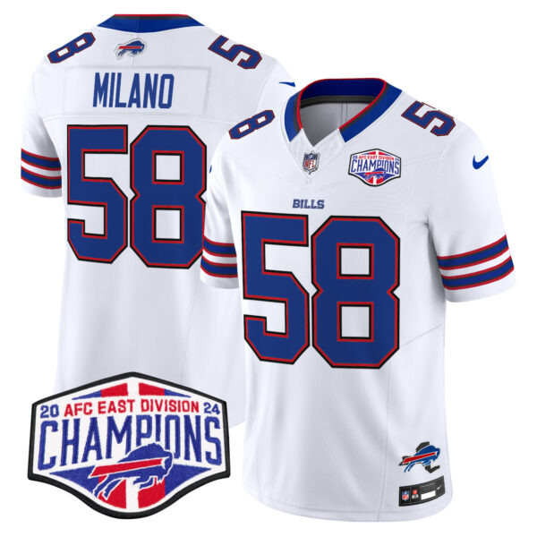 Men's Bills 2024 AFC East Division Champions Vapor Limited Jersey - All Stitched - Image 18