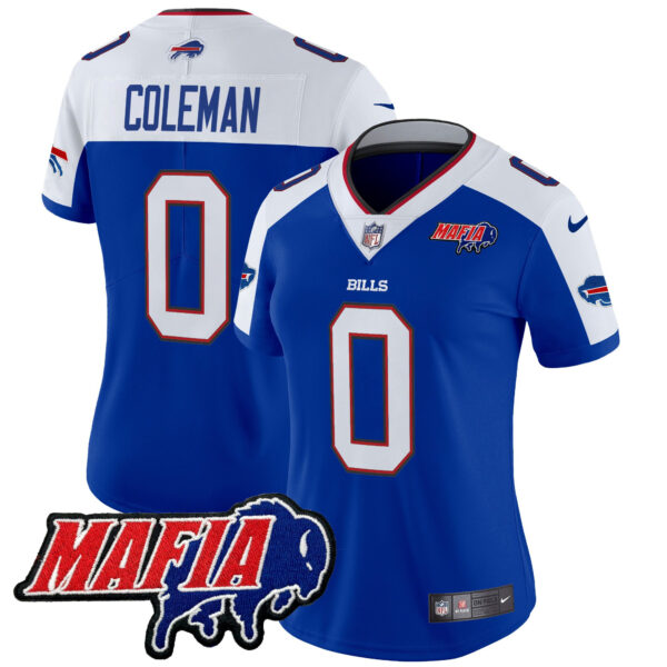 Women's Buffalo Bills 2025 Bills Mafia Patch Vapor Limited Jersey - All Stitched - Image 39