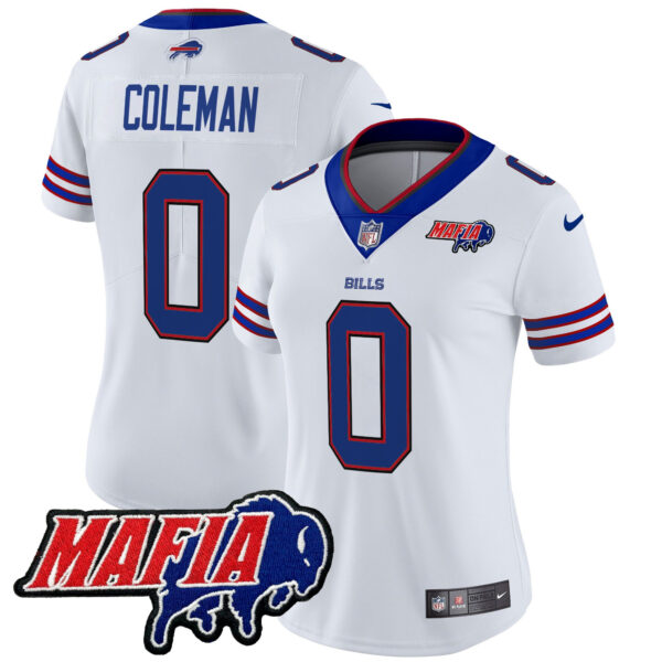 Women's Buffalo Bills 2025 Bills Mafia Patch Vapor Limited Jersey - All Stitched - Image 23