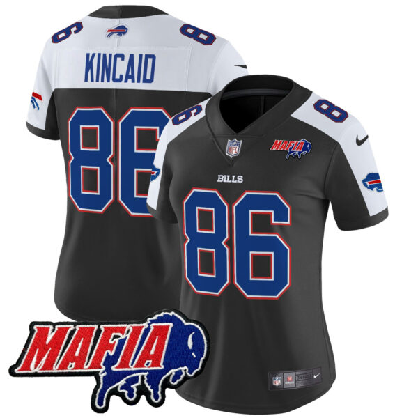Women's Buffalo Bills 2025 Bills Mafia Patch Vapor Limited Jersey - All Stitched - Image 46