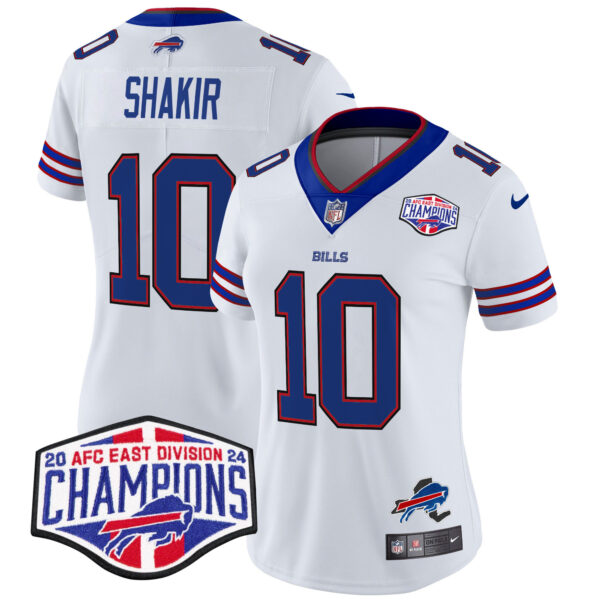 Women's Bills 2024 AFC East Division Champions Vapor Limited Jersey - All Stitched - Image 21